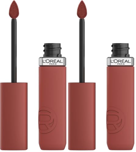 Image of L'Oreal Paris Infallible Matte Resistance Liquid Lipstick, 150 Lazy Sunday (Pack of 2)