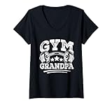 Fitness Enthusiast Grandpa Weightlifting