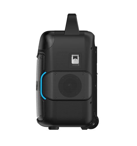 Image of ION Sport 320-200 Watt Outdoor Bluetooth Party Speaker with Rechargeable Battery, FM Radio, Lights, USB Charging, App, Omni-Directional Sound