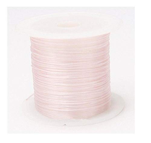 393 Forte cavo di perline di cristallo flessibile 1mm per bracciali filo elasticizzato filo collana di gioielli fai da te che fa la linea di corda-393 pollici Colore 8