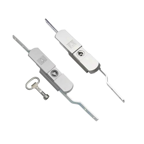 Serrure à tige de traction boîtier électrique triangle zinc 1pc - 2