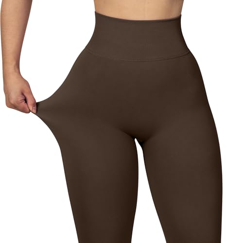 Image of MOOSLOVER Seamless Butt Lifting Workout Leggings for Women High Waist Yoga Pants Compression Contour Tights