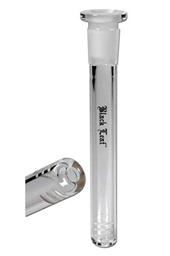 Black Leaf Bong-Zubehör: Adapter-Shillum, Diffusor-Chillum | 180 mm, NS 19 (18,8 mm) / NS 14 (14,5 mm) Inside Cut… – Bild 3