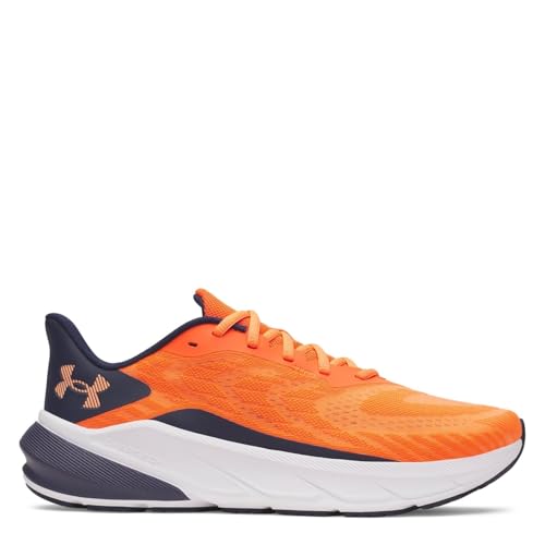 Under Armour Scarpe da corsa da uomo Turbulence 3, Arancione Navy medio, 46 EU