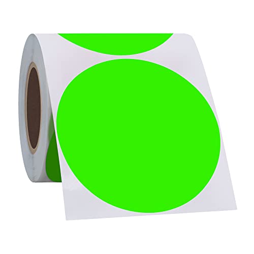 Hycodest 3�C���` ���E���h���x�� 200�� �󔒂̏������݉\�ȃT�[�N���X�e�b�J�[�A�������ē\��菑���^�O �}�[�J�[�p ���͂ȔS�����̔����~�`���x�� ���i�ݒ�ƃK���[�W�Z�[���p (�u���O���[��)