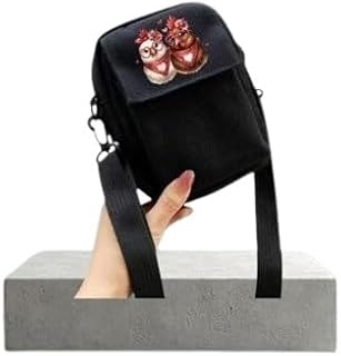 Premium Girls Sling Bag – Fashionable Crossbody Shoulder Bag with Adjustable Strap, Lightweight &amp; Durable for Travel, Coll...