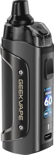 GEEKVAPE Aegis Boost 3 Kit 60W | Aegis Boost III 3 Mod 3000mAh Batterie + 5ML GEEKVAPE B60 Aegis Boost 2 Cartouche Fit B Coil | Sans nicotine