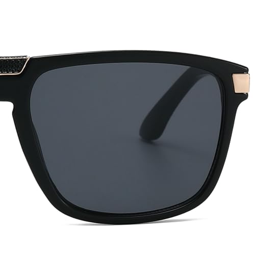 Image of Xpectrum Retro Rectangular Square Sunglasses for Men Women Vintage 70s 80s Mobster Gangster Style Rectangle Shades