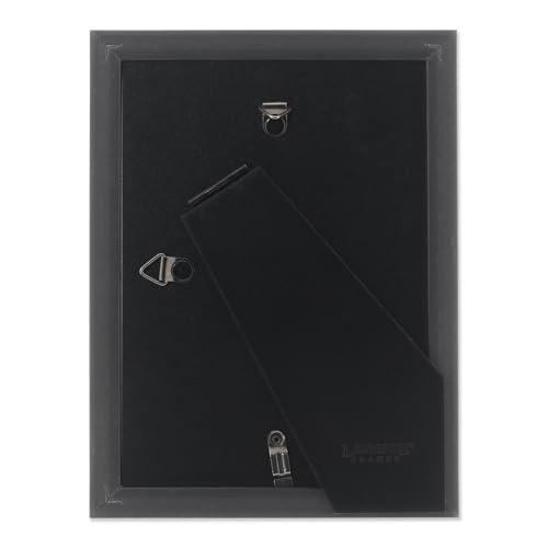 Image of Lawrence Frames Classic Bead Picture Frame, 5x7, Black