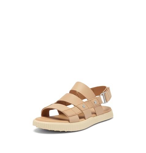 Sandal plate Sorel Femme Ona Ave nu-pieds slingback beige miel taille 36