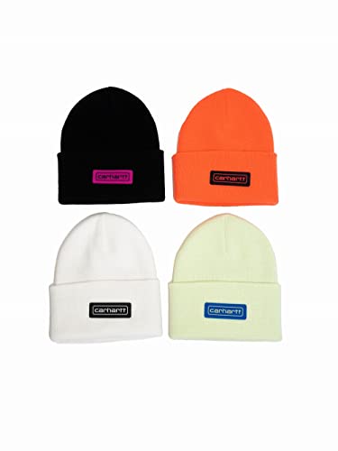 Carhartt Mens Knit Logo Patch Beanie