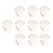 EG STARTS OEM 10x Arcade 30mm boutons poussoirs parfait remplacer pour Sanwa OBSF-30 OBSC-30 OBSN-30 bouton poussoir Arcade Arcade Fighting jeu DIY Kits pièces Mame Jamma Jeux - Blanc