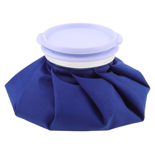 Lanjue 9in Ice Bag Reusable First Aid Ice Packs Hot and Cold Reusable Ice Bag First Aid Packs Relief and Reduce Sports Injuries Deep Blue