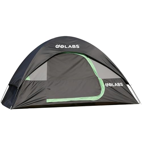 Golabs CT1 2 Person Camping Tent, Easy Set Up in