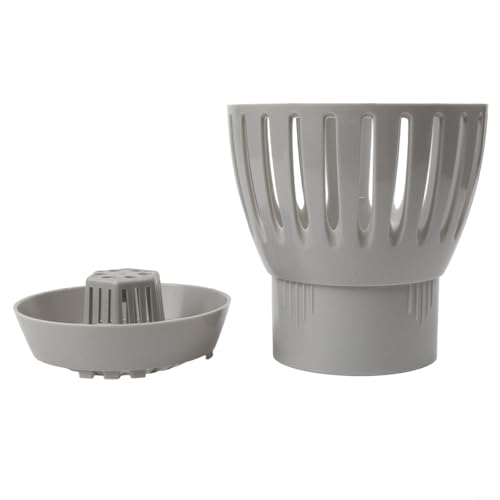 Yuanpgky Enhanced Collection Écumoire de vidange pour bassin clair et beau 90 mm