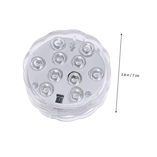 10 Luz Subaquática Para Piscina Luz Led Subaquática Luz Do Aquário Luz Submersa Luz Led Submersível