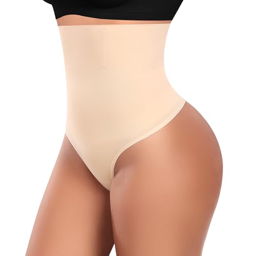 Image of Womens Thong Shapewear Mid to High Waisted Shaper Thong WN0017