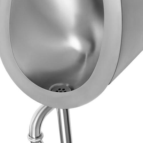 Urinoir automatique en acier inoxydable 304 avec chasse d'eau à capteur mural