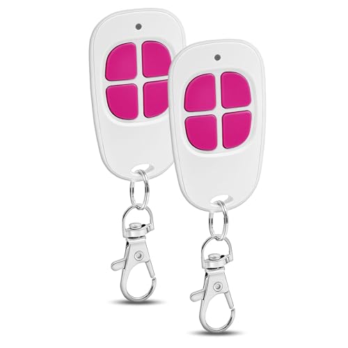 Telecommande Portail pour SCS Sentinel, 4 Canaux Bip Portail Porte De Garage Compatible avec AAM0121/AAM0135/AAM0133/AAM0085/AAM0094, 2Pièces