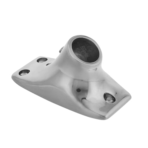 Soporte de acero inoxidable BESTonZON base de fijación marina para poste