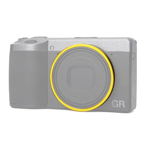 GR4 Anillo Decorativo de Metal para Lente de Cámara para Ricoh GR IV Reemplaza para Ricoh GN-3