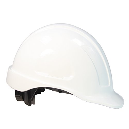 Jorestech Safety Hard Hat White Hdpe Cap Style Helmet With 4-Point Adjustable Ratchet Suspension For Work, Home, And General Headwear Protection Ansi Z89.1-14 Compliant Hhat-01 #TOP1