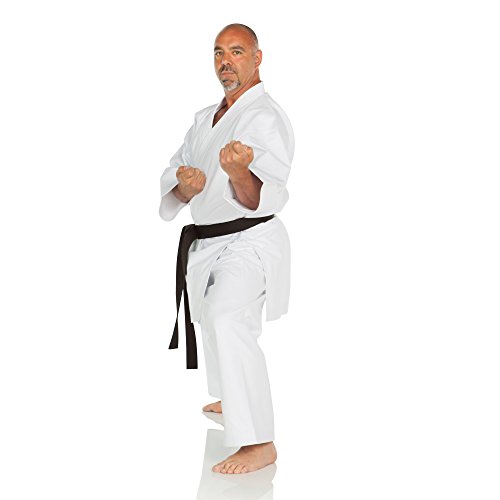 Ronin Brand Shiai Brushed Karate Gi -Blue Label - 11 Oz. (4) #TOP5