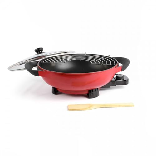 BM TOOLS Wok électrique Livoo DOC128A - Capacité 4 L,...