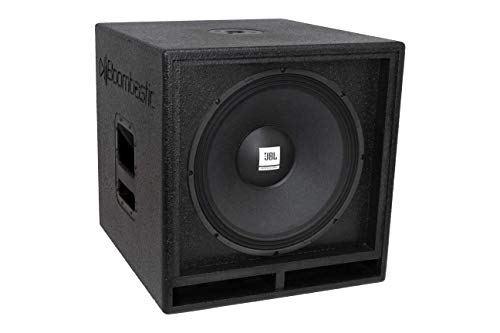 Caixa de graves passiva falante 18 polegadas 800 rms - instalada com equipamentos JBL