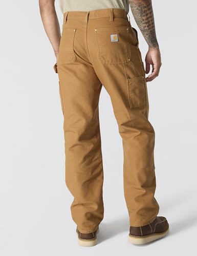 Image of Carhartt Men's Iconic B01 Firm Duck Double-Front Dungaree