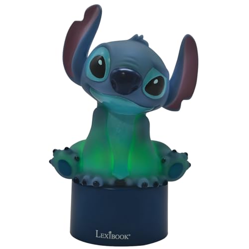 Miniatura 7 de LEXIBOOK, Stitch Luz Nocturna con Altavoz, NS01DLXB