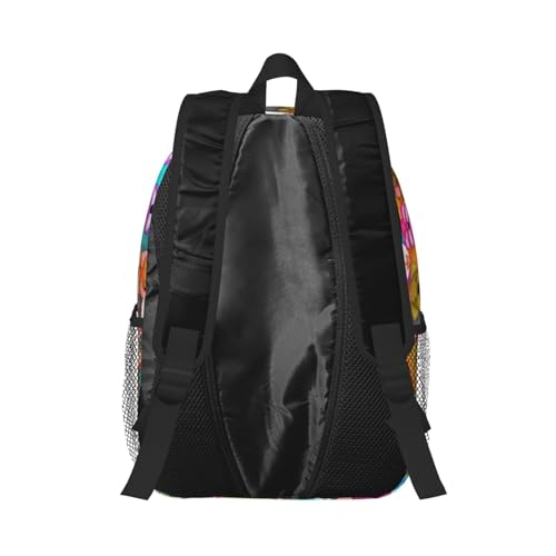 Sac à dos de voyage randonnée et gym imprimé schnauzer