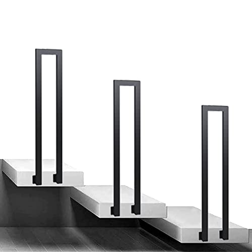 Balustrade latérale anti chute escalier étroit kit rampe fer U