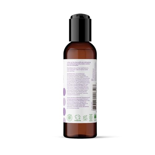 Image of Everyone 3-in-1 Soap Body Wash, Bubble Bath, Shampoo, Travel Size, 2 Ounce (Pack of 12), Vanilla and Lavender, made with Essential Oils for Men and Women | Travel size bulk 12-pack | shampoo + body wash + bubble bath | essential oils | natural | men and women