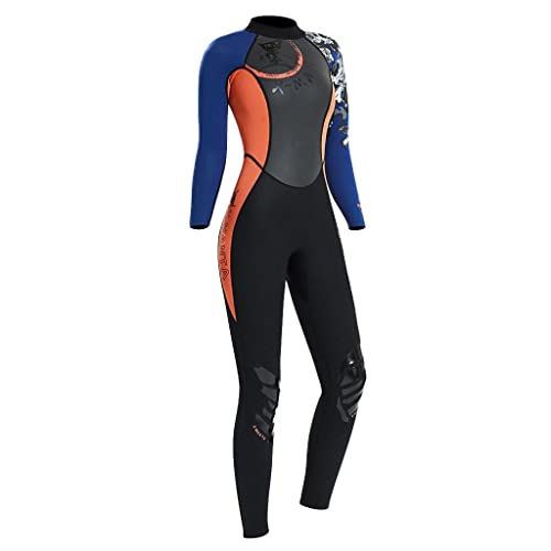 Chaqueta de neopreno para buceo, snorkel, surf y kayak, 1.5mm, con cierre trasero miniatura 5