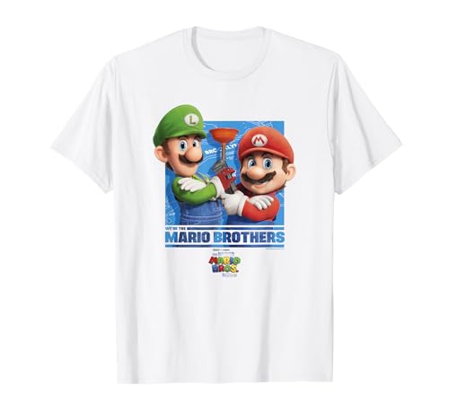 The Super Mario Bros. Movie We're The Mario Brothers Poster Camiseta