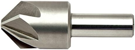 Alfa Tools C6F50556A 1-1/2" x 3/4" High-Speed Steel 60° 6 Flute Countersink