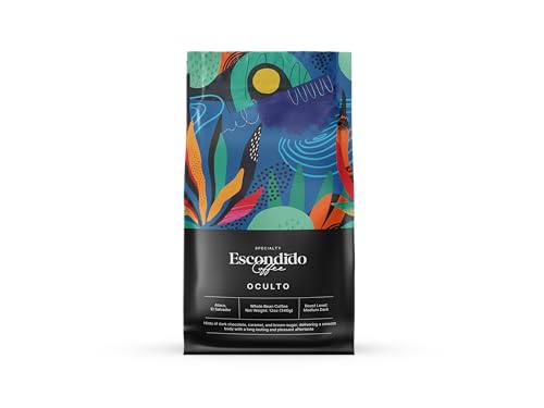 Escondido Specialty Coffee, Medium Dark Roast, En grano, 907 g miniatura 1