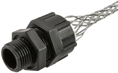 Cord Grip, Valox, 3/4" cable range .500 - .562 with locknut and o-ring