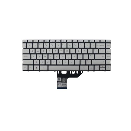 Clavier portable HP Envy 13-ag0000 x360 noir rechange touche QWERTY disposition UK