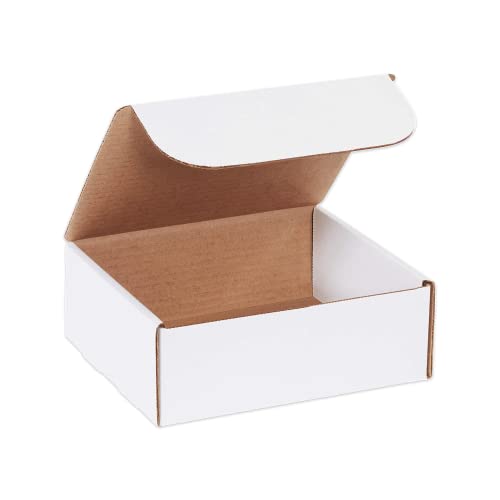 Caja bml873 literatura sobres blanco oyster 8x7x3 pulgadas para envíos postales pack de 50 unidades