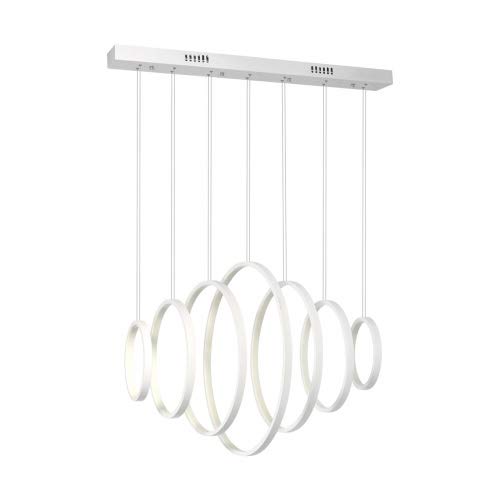 Preisvergleich Produktbild LED Pendelleuchte VERTIGO Weiß 86W 6020lm