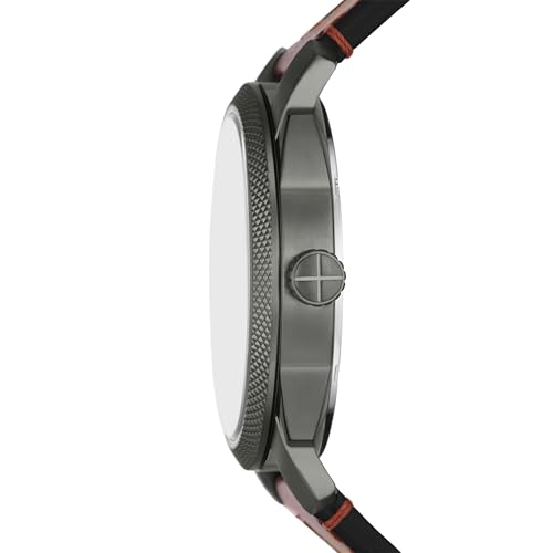 Image of Fossil Men's Watch, Machine Quartz Stainless Steel Three-Hand Watch for Men