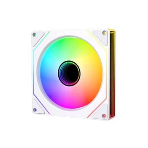 Ventilador ARGB con efecto de espejo reflectante infinito para refrigeración de PC gaming
