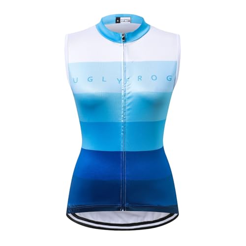 Chemise gilet vélo route femmes UGLY FROG pour sorties estivales