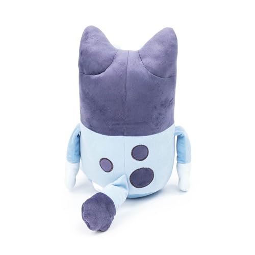Image of Jay Franco Kids Plush Pillow Buddy - 19 Inches Ultra-Soft Stuffed Plushie & Cozy Pillow, Official Licensed Bluey, Blue - Bluey