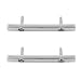 Musiclily Guitar String Tree Guides String Retainer Bar for Fender Strat Tele Guitar Replacement Parts, Chrome (Pack of 2)