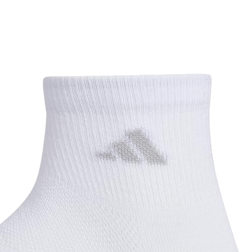 Image of adidas Men's All Day Training Quarter Socks sports performance above the ankle height with cushioning for running (3-Pair)