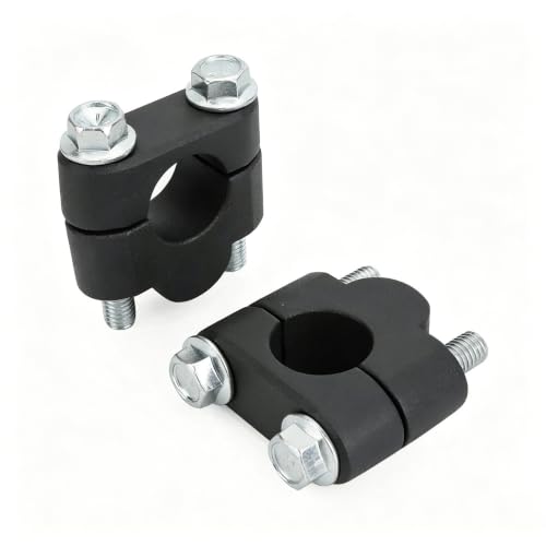 Adaptador abrazadera mecanizado de alta precisión para manillar de moto CRF250R y 300L