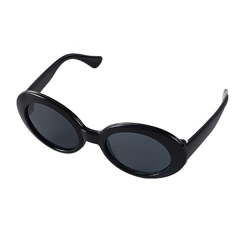 5 gafas de sol para mascotas retrò ovaladas miniatura 5
